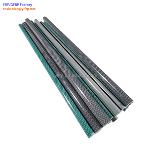YULONG Pali per Piante in Fibra di Vetro FRP Resistenti ai Raggi UV con Servizi di Piegatura e Taglio, Superficie 3K Veil, Durata Oltre 25 Anni - Product Image 3
