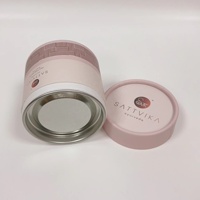 Emballage en tube de papier alimentaire en carton 100% recyclable et écologique, personnalisé, de luxe, 100g, pour thé, café, bougies, vin, whisky, jus