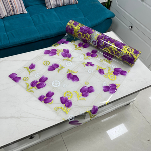 Tùy chỉnh hoa-chèn cán PVC Khăn trải bàn in mô hình có thể điều chỉnh trong Độ dày và chiều dài - Product Image 3