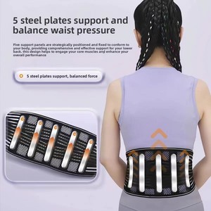 <span class=keywords><strong>Ceinture</strong></span> <span class=keywords><strong>de</strong></span> soutien lombaire fine et respirante avec plaque en acier <span class=keywords><strong>pour</strong></span> <span class=keywords><strong>le</strong></span> <span class=keywords><strong>sport</strong></span>, soulagement des douleurs dorsales, idéale <span class=keywords><strong>pour</strong></span> l'alpinisme estival - Product Image 3