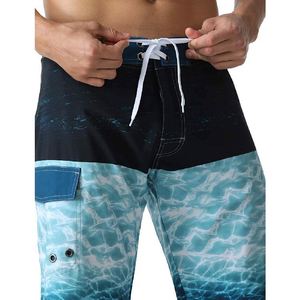High Performance Plus Size <b>Mens</b> Striped Board Shorts Custom Swim <b>Trunks</b> Quick Dry Surf Gym Fitness Swimwear - Product Image 4