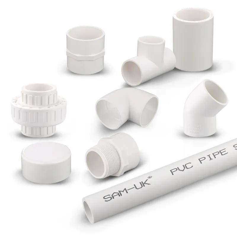 Factory wholesale All sizes of plastic water supply and drainage coupling pvc pipe sch 40 fitting series(astm 2466)