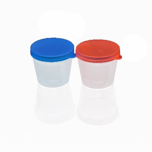 Vaso Recolector de Esputo Shengchuang de 40 ml, de Plástico con Tapa de Rosca para Almacenamiento de Muestras - Product Image 1