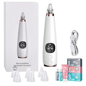 เครื่องดูดสิวเสี้ยนแบบสุญญากาศร้อน-เย็น ยอดขายดีที่สุด สำหรับทำความสะอาดรูขุมขน ดูแลผิวหน้า ใช้ในบ้าน อุปกรณ์เสริมความงาม - Product Image 1