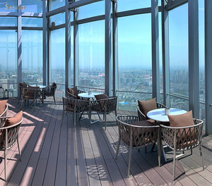 Thiết Kế Mới Sang Trọng Phật Sơn Đồ Nội Thất Ngoài Trời Dinning Wicker Bảng Và Ghế Bàn - Product Image 4