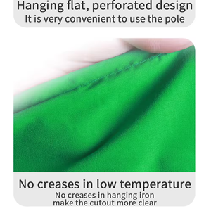 Pantalla <span class=keywords><strong>negra</strong></span> 2x3M telón de fondo fotografía fondos rojo blanco gris verde poliéster pantalla Photodrops para tapete de pared fotógrafos - Product Image 3