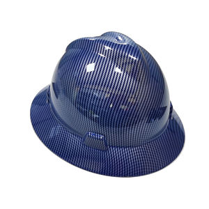 หมวกนิรภัย HDPE แบบแข็งพิเศษสำหรับงานก่อสร้าง ขอบเต็ม  ทาสีตามสั่ง - Product Image 5