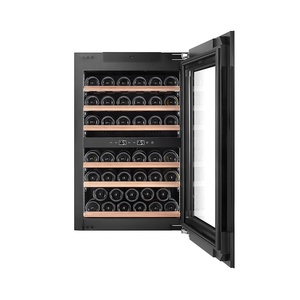112L 41 bottiglie Dual Zone Freezer Display a LED elettrico ristorante elettrodomestico armadio <span class=keywords><strong>vino</strong></span> congelatore bevande <span class=keywords><strong>refrigerante</strong></span> <span class=keywords><strong>refrigerante</strong></span>