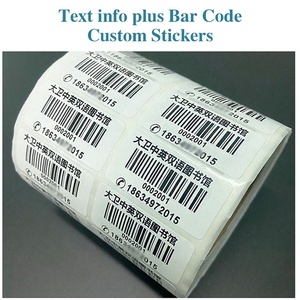 Giá Rẻ MOQ Thấp Tùy Chỉnh Giá Tag Bao Bì Nhãn UPC Vận Chuyển Nhãn In Mã Vạch Sticker QR Code Logo Label - Product Image 4
