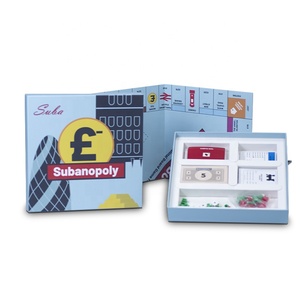 Fabricant de jeux de société, jeux de société pliables personnalisés imprimés, jeux de société amusants pour enfants et familles, accessoires de jeu de <span class=keywords><strong>Monopoly</strong></span> et de poker - Product Image 5