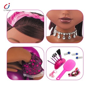 Muñeca <span class=keywords><strong>de</strong></span> Maquillaje <span class=keywords><strong>de</strong></span> Juguete Chengji, Último Modelo, <span class=keywords><strong>de</strong></span> Moda, <span class=keywords><strong>para</strong></span> <span class=keywords><strong>Niñas</strong></span>, <span class=keywords><strong>de</strong></span> Plástico, con Cabeza Negra <span class=keywords><strong>de</strong></span> 32 Pulgadas - Product Image 5