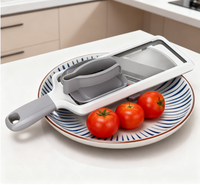 Keukenhulp voor het schillen van groenten, multifunctioneel gereedschap voor het snijden van komkommers en aardappelen, fruitsnijder, groentesnijder