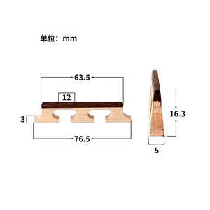 Banjo Turtledove Ballad Bridge 4 cuerdas Rosewood Maple <span class=keywords><strong>Piano</strong></span> Code Instrumento <span class=keywords><strong>de</strong></span> guitarra Instrumentos <span class=keywords><strong>de</strong></span> cuerda Piezas Accesorios - Product Image 2