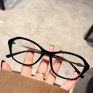 Marco cuadrado Anti-Gafas de luz azul Moda <span class=keywords><strong>Retro</strong></span> Hombres Mujeres Juegos de computadora Protección ocular Gafas de vidrio liso clásico Vidrio - Product Image 2