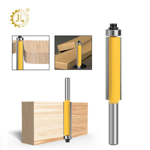 <span class=keywords><strong>Fraise</strong></span> <span class=keywords><strong>de</strong></span> toupie affleurante à tige <span class=keywords><strong>de</strong></span> 8mm avec roulement et garniture affleurante personnalisable OEM - Product Image 2