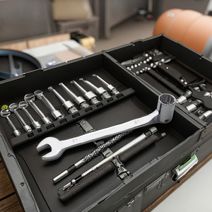 Llave flexible de extremo abierto de alta resistencia multifunción con soporte OEM personalizado - Product Image 1