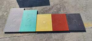 경량 SMC 복합 수지 맨홀 커버 방수 EN124 헤비 듀티 금속 건축 자재 MAXIN MX200038 - Product Image 6