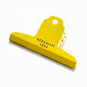 مباشرة من الشركة المصنعة 75-Vintagemetal جولة ذيل طويل مشابك تزويد المكتب بالجملة البلدغ مشابك معدنية - Product Image 1