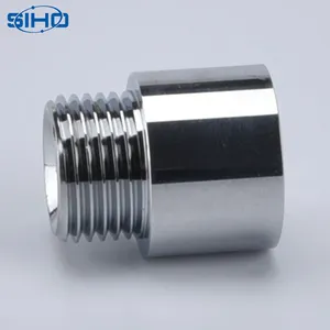 Threaded Nipple Male Female Thread Stainless Steel Brass Extension Nipple With Top Quality