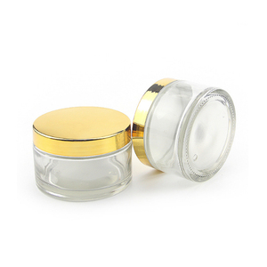 3G 5G <span class=keywords><strong>3Ml</strong></span> 5Ml Kem Mắt Gói Mẫu Chai Rỗng Sang Trọng Dày Dưới Mini Mỹ Phẩm Kem Rõ Ràng Lọ Thủy Tinh - Product Image 4