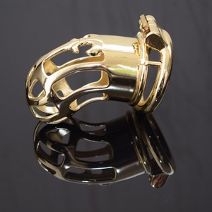FRRK-86 Jaula de Castidad Masculina de 10 cm de Largo, Dispositivo de Castidad SM, Candado para Pene, Herramientas Sexuales, Jaula de Castidad con Candado - Product Image 4