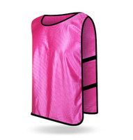 Chalecos de Entrenamiento de Fútbol y Baloncesto Personalizados, Transpirables, de Secado Rápido, sin Mangas, con Cuello Alto, Impresión Serigráfica, 100% Poliéster
