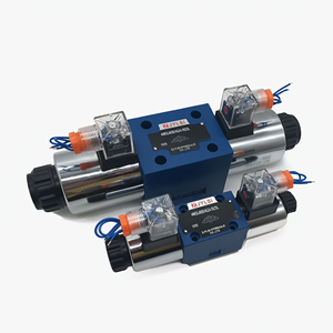 Vanne de commande directionnelle hydraulique à solénoïde 4WE6E 4WE10E en acier à double tête pour système hydraulique - Product Image 1