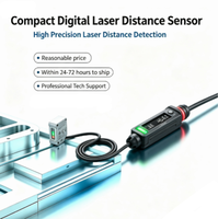 Capteur de distance laser vert Keyence série LR-X, détection anti-reflet pour l'automatisation et l'inspection de la hauteur des pièces, LR-X100
