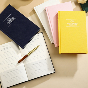 Carnet de Prières Quotidiennes Personnalisé A5 en Lin Rigide – Journal d'Affirmation, de Gratitude et de Soins Personnels – Planificateur de Manifestation – <span class=keywords><strong>Cahier</strong></span> de Prières Imprimé - Product Image 4