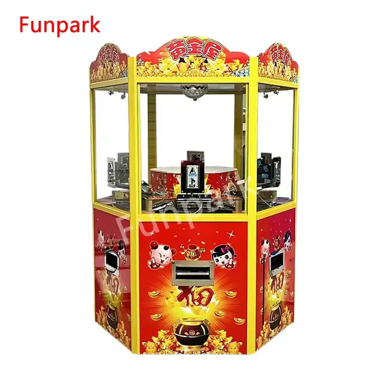 गर्म बिक्री आकर्षक इनडोर आर्केड टिकट मोचन खेल मशीन खेल केंद्र सिक्का संचालित टोकन बिक्री के लिए टोकन पुशर मशीन