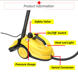 Pulitore a Vapore Elettrico Portatile Amare HW618-A in Acciaio Inox, Capacità 1.8L per Tappeti e Lavaggio <span class=keywords><strong>Auto</strong></span>, Garanzia 1 Anno - Product Image 5