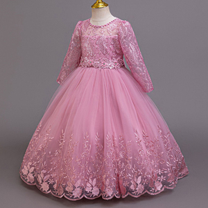 All'ingrosso In-Stock per bambini abito In pizzo a maniche lunghe <span class=keywords><strong>farfalla</strong></span> abito <span class=keywords><strong>da</strong></span> passerella per ragazze regalo di natale - Product Image 5