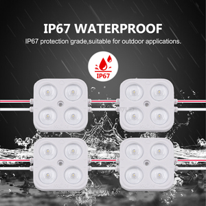 SMD 2835 IP67 Módulo de pantalla LED a prueba de agua DC24V 4 LEDs 3Watt /CE/RoHS Garantía de 5 años certificada para canal publicitario - Product Image 3