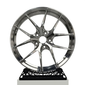 Rines Forjados BZY-1012 de Aleación T6061, 18 19 <span class=keywords><strong>20</strong></span> 21 22 23 24 Pulgadas, 5X112 5X114.3 5X120, Cóncavos Profundos para Mercedes-Benz, BMW, Audi - Product Image 3