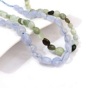 Perles de pierres naturelles, pierres précieuses, perles de pierres irrégulières unisexes 5x8mm 866032 - Product Image 5