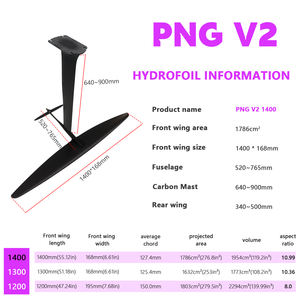PNG1400 V2 Suring High Modulus Carbon Mast sup Wing Efoil Planche de surf électronique Water Play wingfoil Kitesurf Foil Hydrofoil - Product Image 3