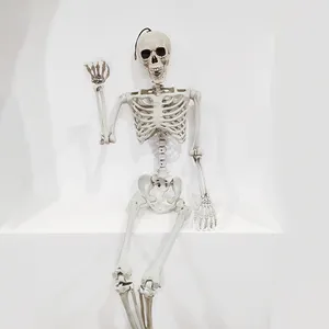 Low MOQ Halloween Decorations Props Outdoor Skeleton Life Size Halloween Skeleton