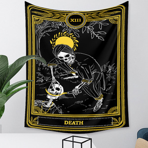 Tapisserie murale romantique avec des amoureux s'embrassant, tapisserie de <span class=keywords><strong>tarot</strong></span> pour décoration murale - Product Image 3