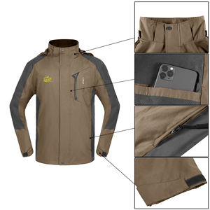 Veste de randonnée imperméable et coupe-vent pour homme, veste de montagne professionnelle pour l'extérieur - Product Image 3