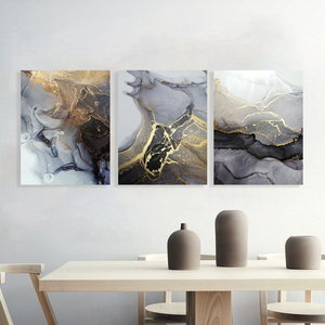 لوحة زيتية لأريكة غرفة المعيشة, لوحة زيتية أمريكية بسيطة مرسومة يدويًا لخلفية أريكة غرفة المعيشة لوحة زيتية ثلاثية الأبعاد ثلاثية الأبعاد - Product Image 2