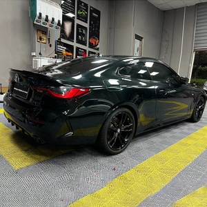 WRAPMASTER 5*59FT Nouveauté <span class=keywords><strong>Film</strong></span> de protection de voiture vert émeraude Super brillant Métallique <span class=keywords><strong>Film</strong></span> de protection de voiture auto-adhésif - Product Image 2