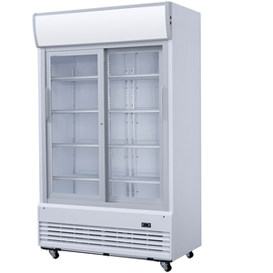 Fabricant double porte vitrée vitrine de réfrigérateur de boisson affichage commercial <span class=keywords><strong>prix</strong></span> de réfrigérateur de refroidisseur - Product Image 3