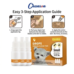 Traitement anti-puces pour chat OEM écologique, action rapide, prévention des puces et des tiques, gouttes topiques disponibles en ligne, soins de santé pour animaux de compagnie - Product Image 5