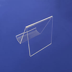 מעמד ספרים שקוף מודרני בצורת V, עשוי אקריליק, לתלייה על הקיר, לתצוגת מגזינים, תמונות ותקליטורים, ידידותי לסביבה - Product Image 5