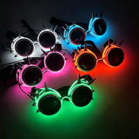 Casquette de baseball lumineuse LED multicolore tendance, chapeau lumineux personnalisé, casquette de fête à fil EL pour festival, défilé, soirée en club