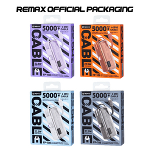 REMAX FP-108 22.5W ชาร์จเร็ว 5000mAh พาวเวอร์<span class=keywords><strong>แบ</strong></span>งค์เครื่องชาร์จพกพาขนาดเล็กแบตเตอรี่ภายนอกพร้อมขาตั้งแบบพับได้สำหรับธุรกิจการเดินทาง - Product Image 3