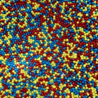 Perles de sucre colorées pour gâteaux, résistantes aux hautes températures, adaptées à la décoration de pâtisserie au four