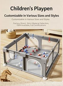 <span class=keywords><strong>Parc</strong></span> pour bébé PPEN1 120*180cm, clôture <span class=keywords><strong>pliable</strong></span> pour enfants, <span class=keywords><strong>parc</strong></span> pour bébé d'intérieur, clôture de jeu pour enfants d'intérieur - Product Image 3
