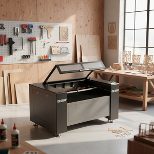 New Type CO2 Laser Cutting <b>Machine</b> with Water Cooling for Acrylic Wood Leather Metal Engraving & Cutting-Best Seller - Product Image 1