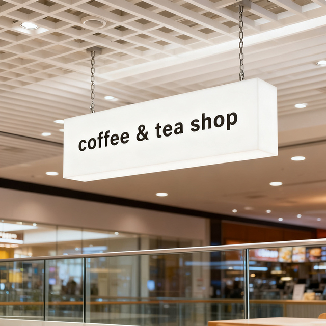 3D Light Box Sign Advertising Cube Acrylic Light Box Custom Waterproof Advertising Acrylic Illuminated LED Lights Box